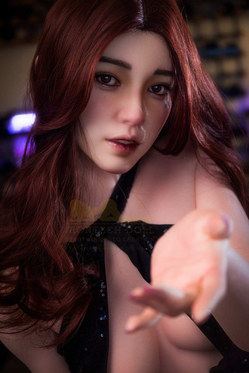 IronTech 163cm (5ft3') Elegant Redhead Silicone Sex Doll Beauty - Lexi