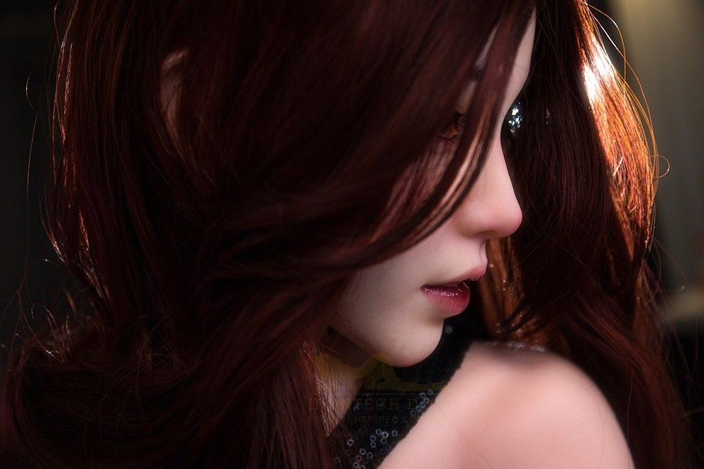 IronTech 163cm (5ft3') Elegant Redhead Silicone Sex Doll Beauty - Lexi