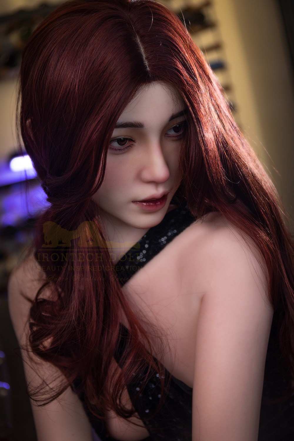 IronTech 163cm (5ft3') Elegant Redhead Silicone Sex Doll Beauty - Lexi