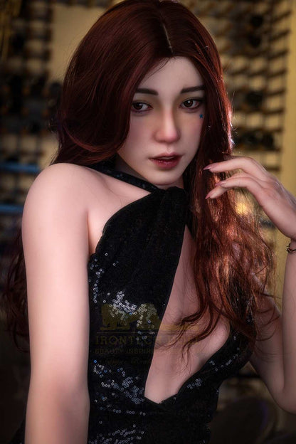 IronTech 163cm (5ft3') Elegant Redhead Silicone Sex Doll Beauty - Lexi