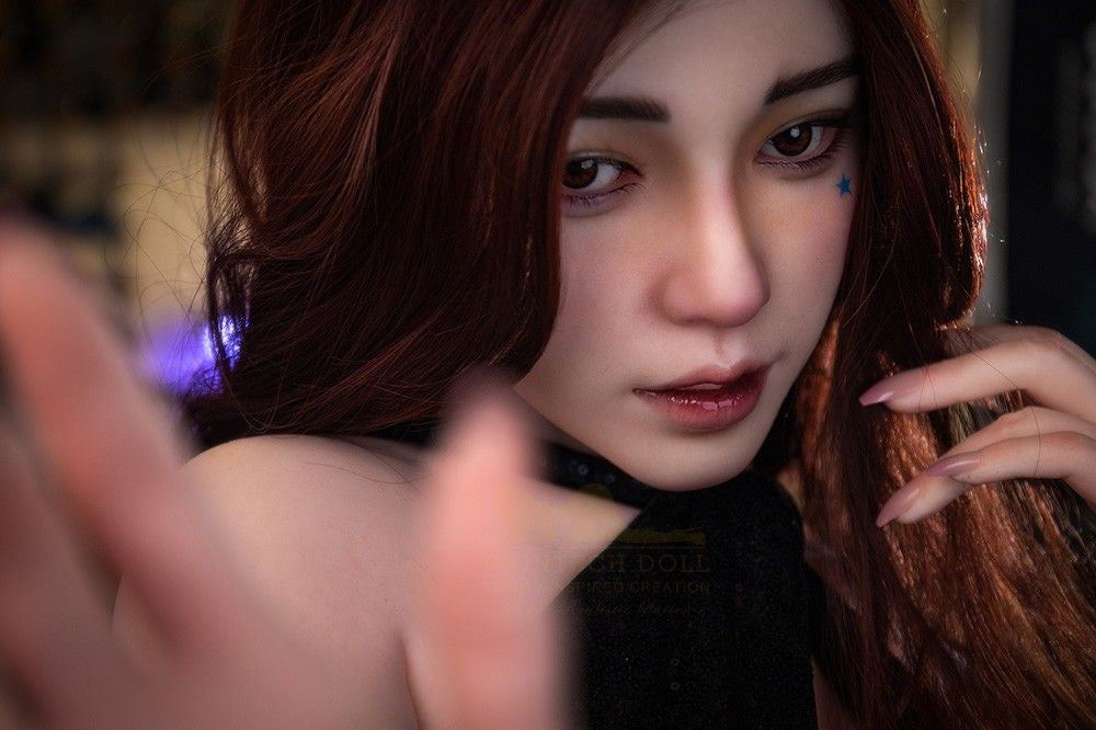 IronTech 163cm (5ft3') Elegant Redhead Silicone Sex Doll Beauty - Lexi