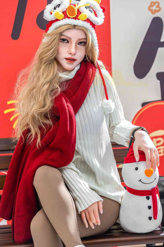 IronTech 163cm (5ft3') Slim Blonde Fantasy Sex Doll - Vivian
