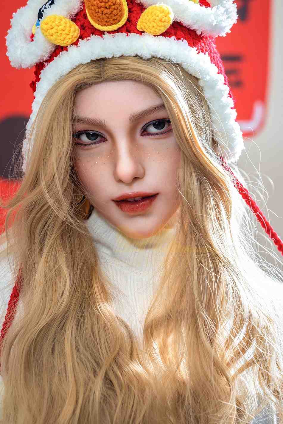 IronTech 163cm (5ft3') Slim Blonde Fantasy Sex Doll - Vivian
