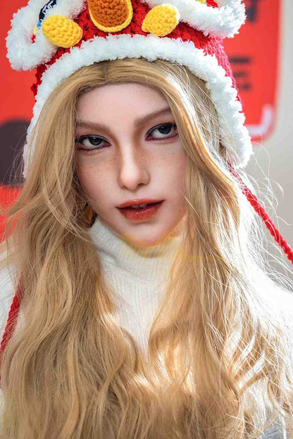 IronTech 163cm (5ft3') Slim Blonde Fantasy Sex Doll - Vivian