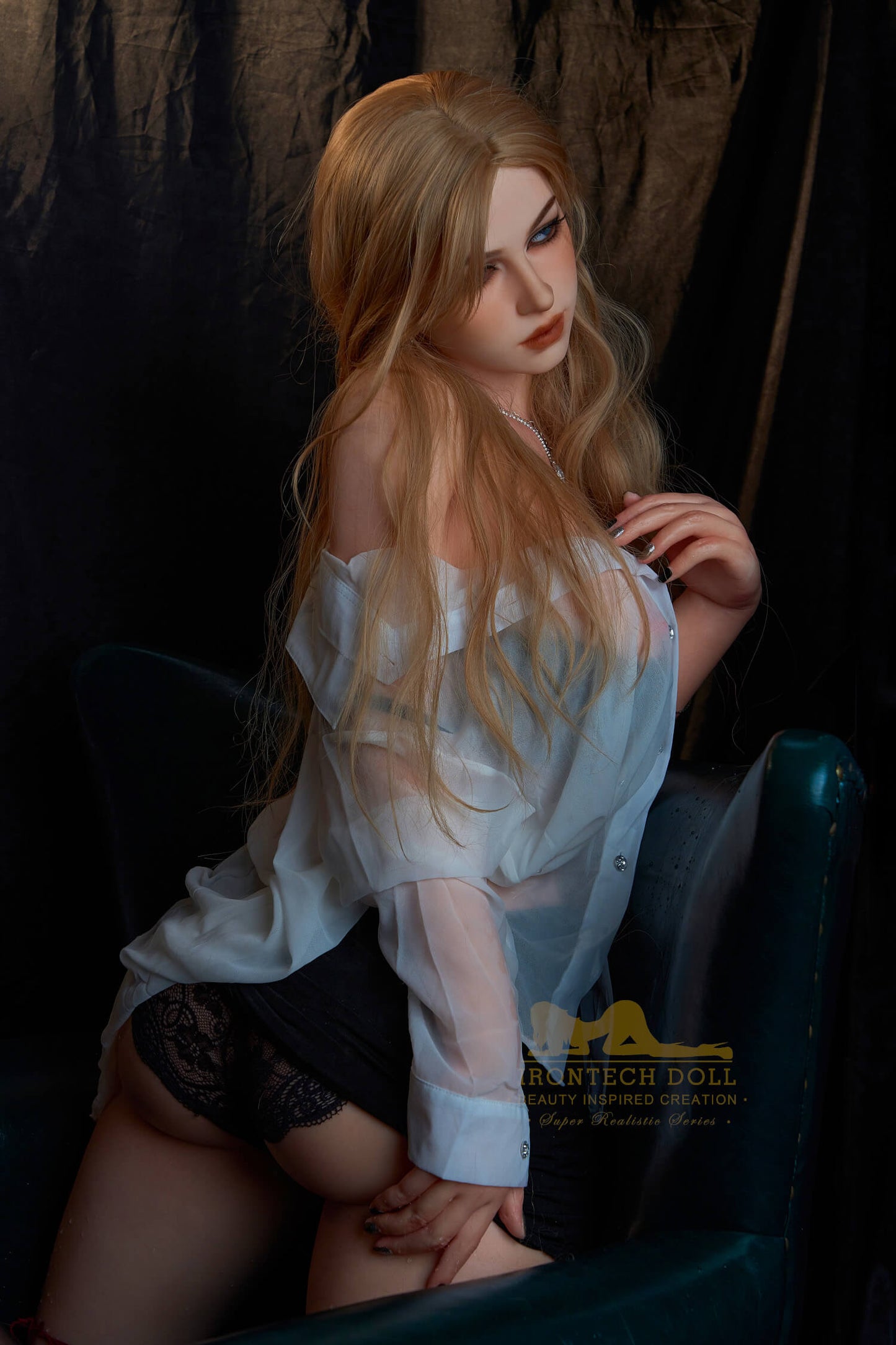 IronTech 164cm (5ft4") Sensual Blonde Silicone Sex Doll - Flora - In Stock | US Only