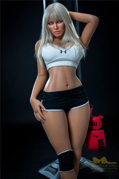 IronTech 164cm (5ft4') Silicone Adult Dolls with Fat Butt - Silver Sprung