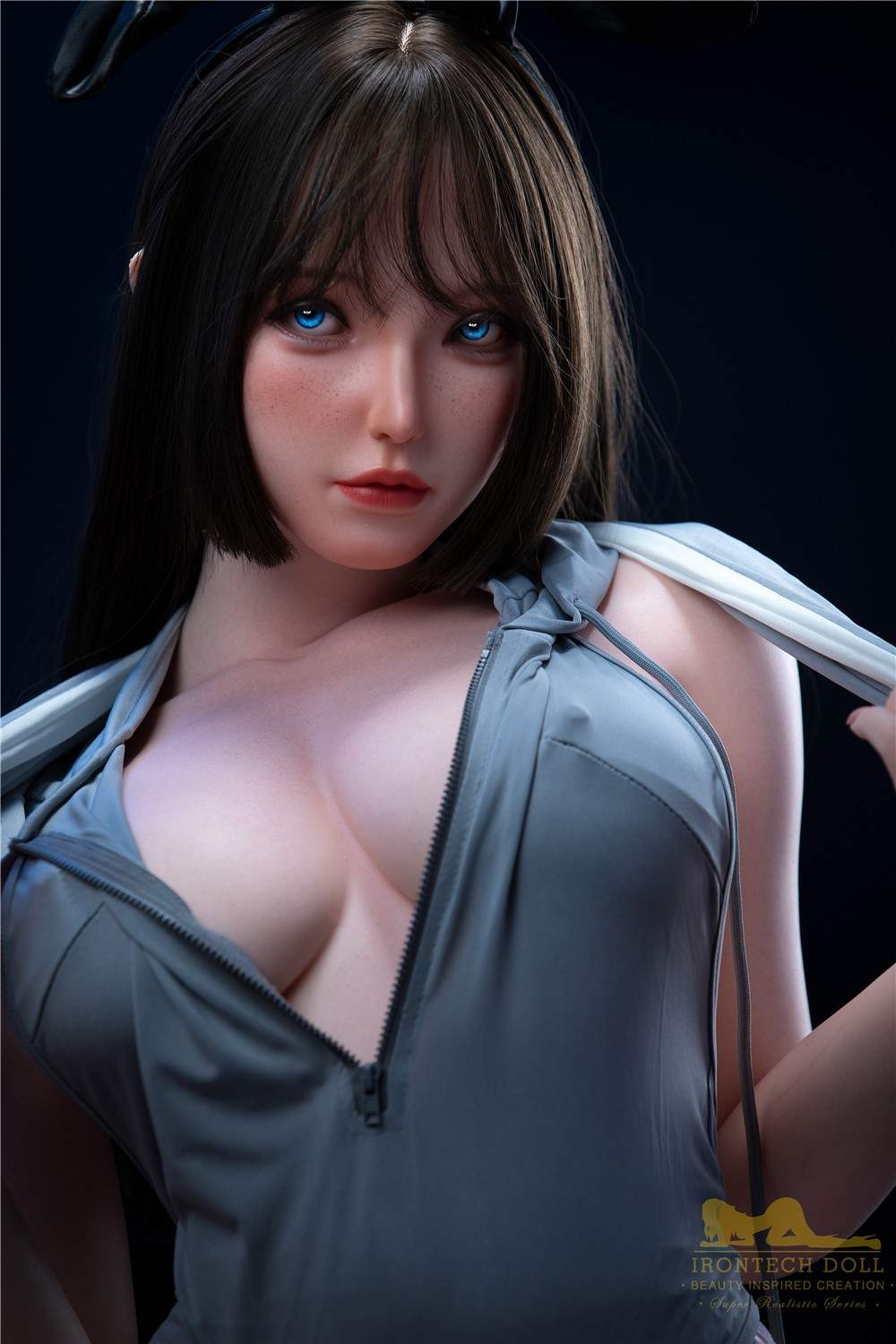 IronTech 164cm (5ft4') Silicone Big Butt Asian Sex Doll - Yu