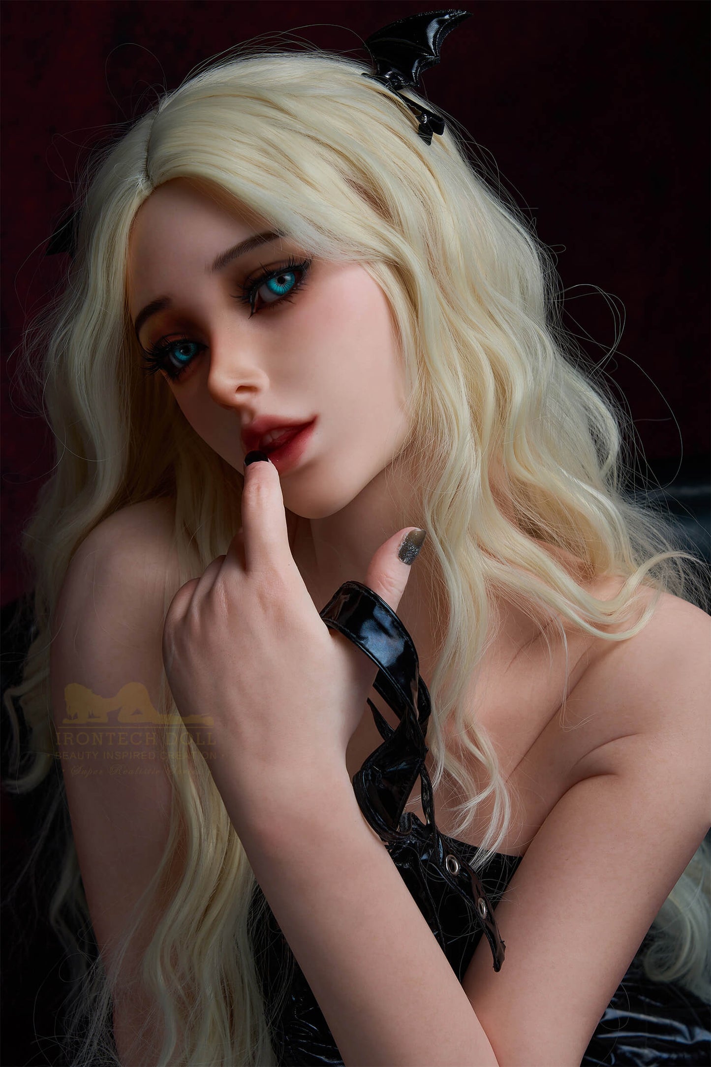 IronTech 164cm (5ft4") Silicone Blonde Dark Fantasy Sex Doll - Bailey - In Stock | US Only