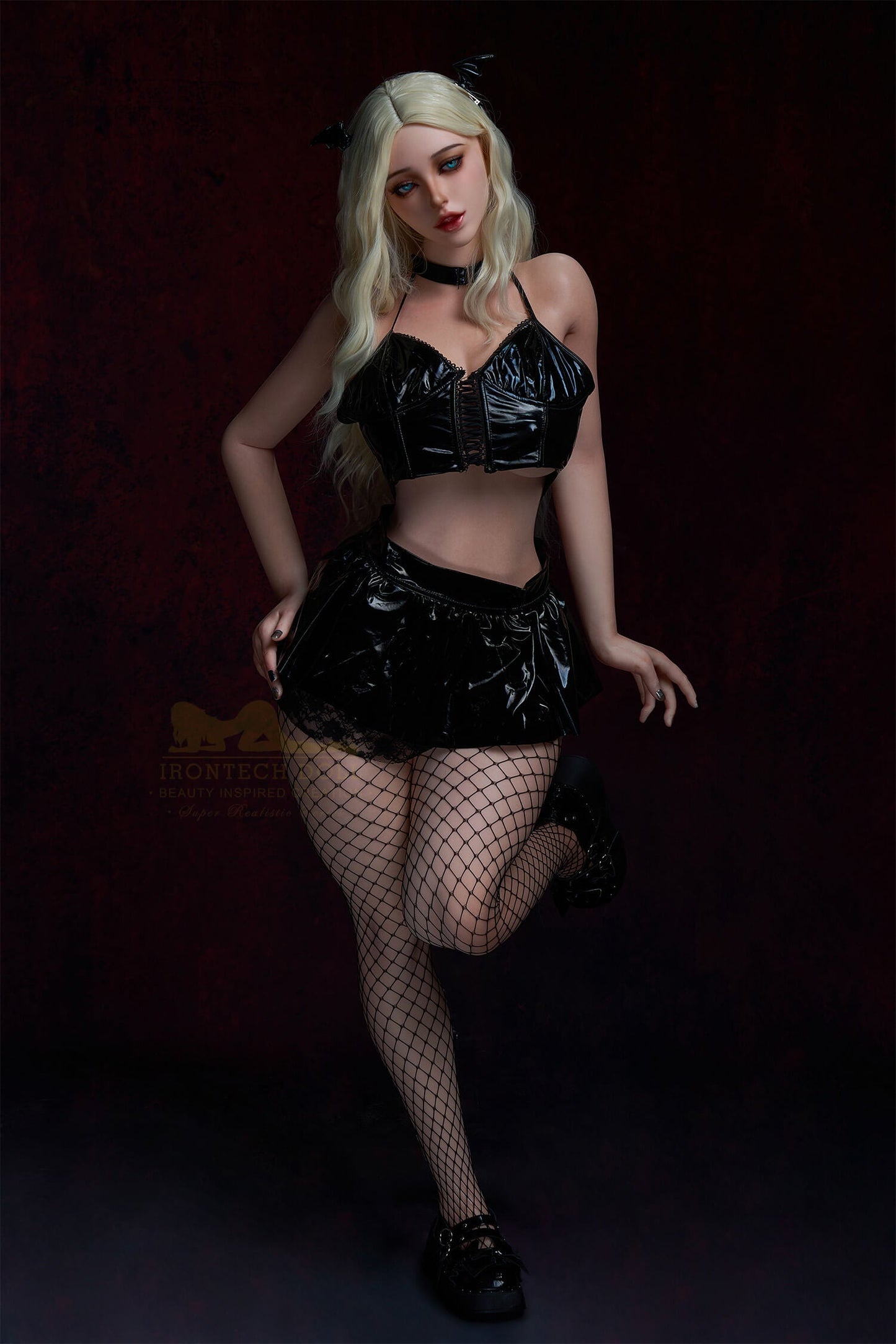 IronTech 164cm (5ft4") Silicone Blonde Dark Fantasy Sex Doll - Bailey - In Stock | US Only