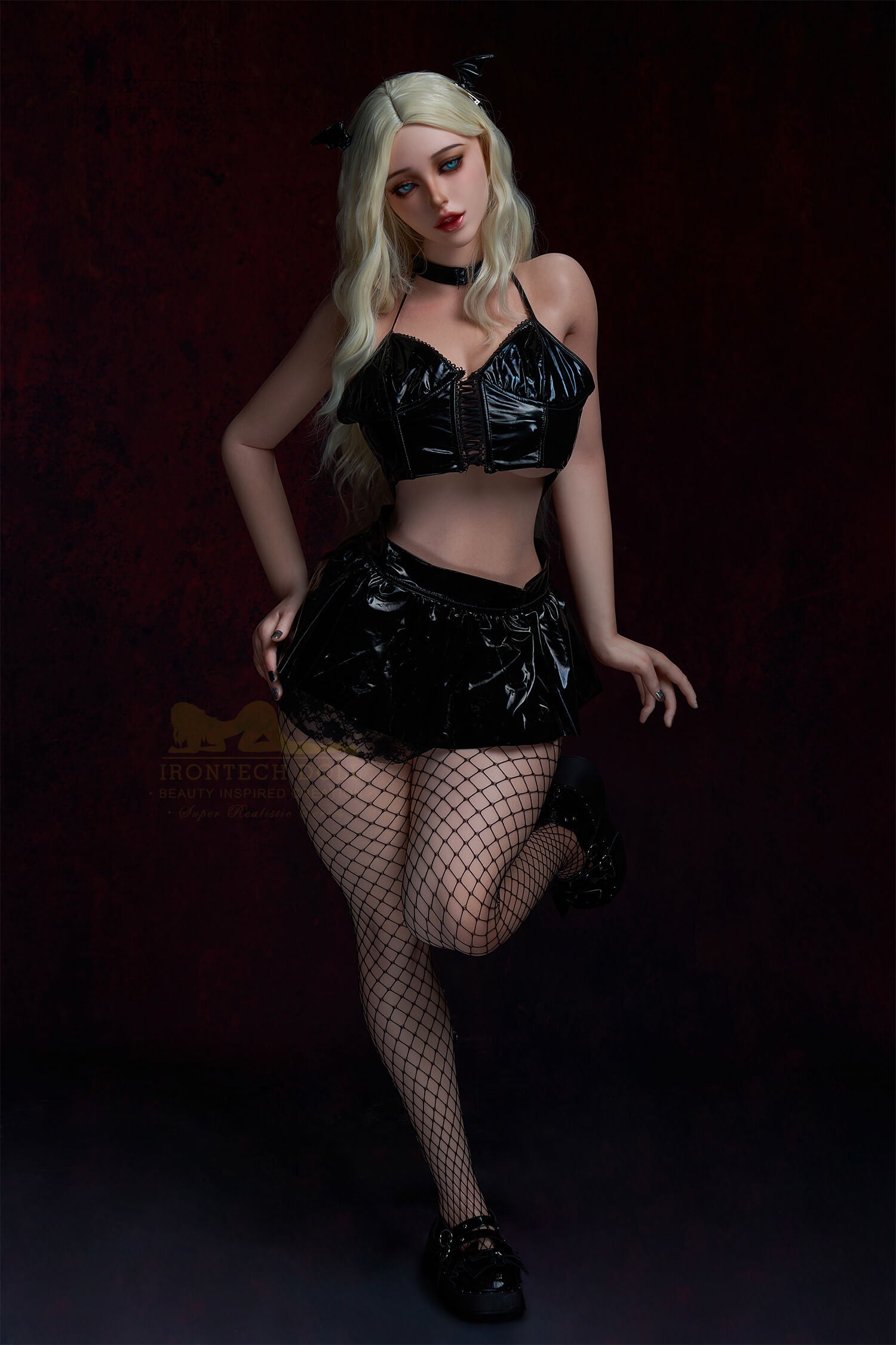 IronTech 164cm (5ft4") Silicone Blonde Dark Fantasy Sex Doll - Bailey - In Stock | US Only