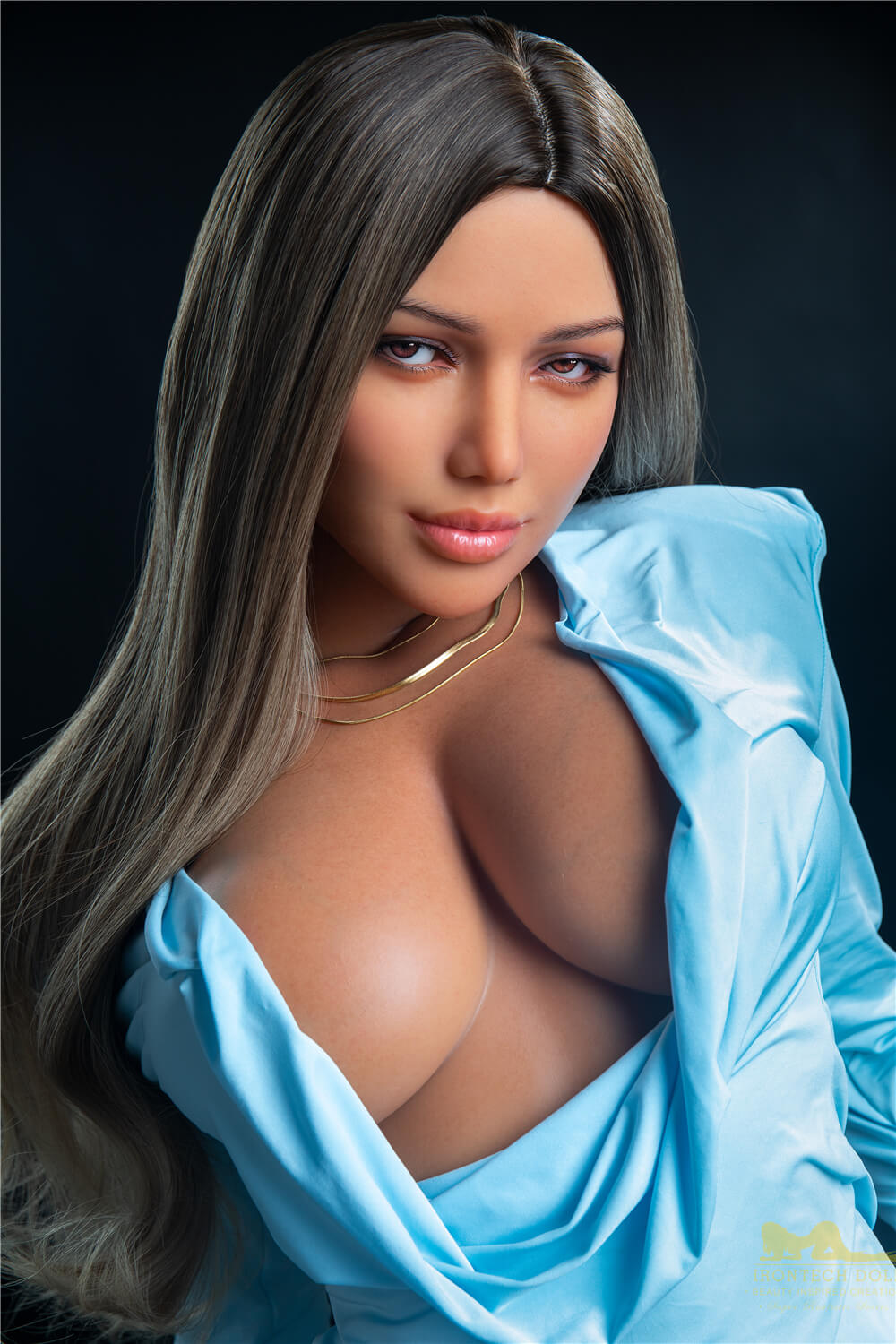 IronTech 164cm (5ft4") Silicone Thick Butt Sex Dolls For Men - Celine - In Stock | US Only