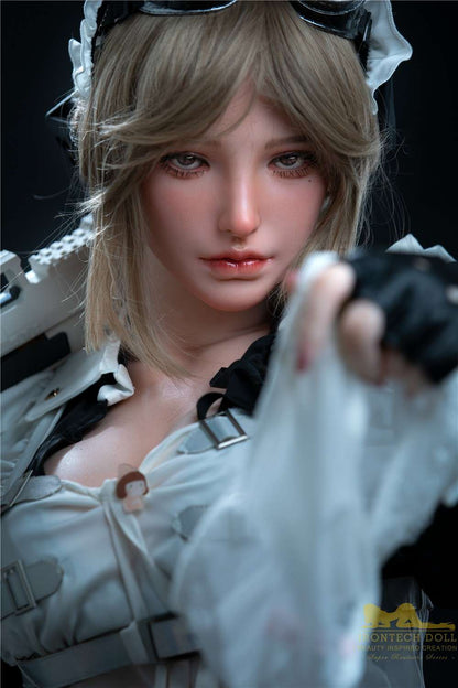 IronTech 165cm (5ft5') Anime Sexy Servant Perfect Silicone Love Doll - Chai