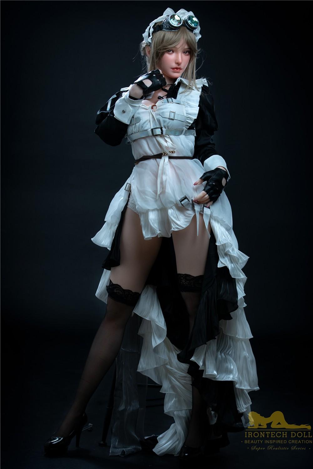 IronTech 165cm (5ft5') Anime Sexy Servant Perfect Silicone Love Doll - Chai