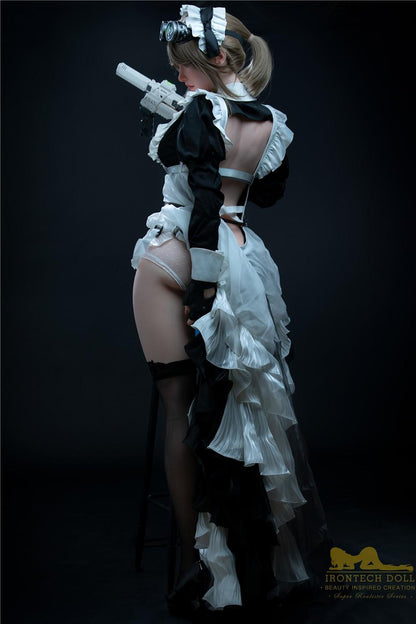 IronTech 165cm (5ft5') Anime Sexy Servant Perfect Silicone Love Doll - Chai