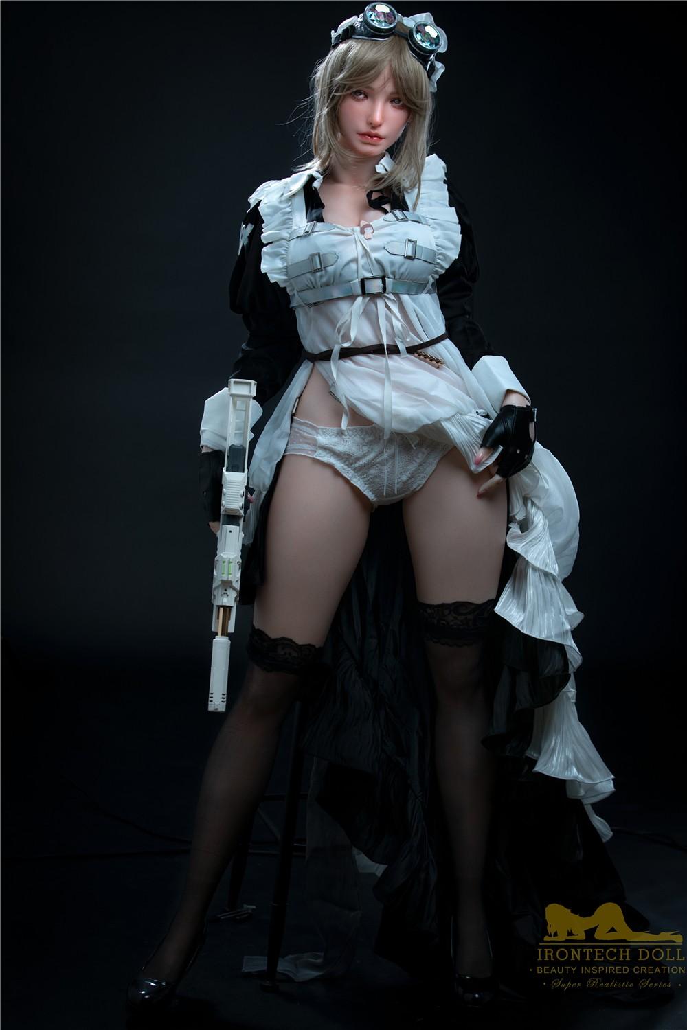 IronTech 165cm (5ft5') Anime Sexy Servant Perfect Silicone Love Doll - Chai