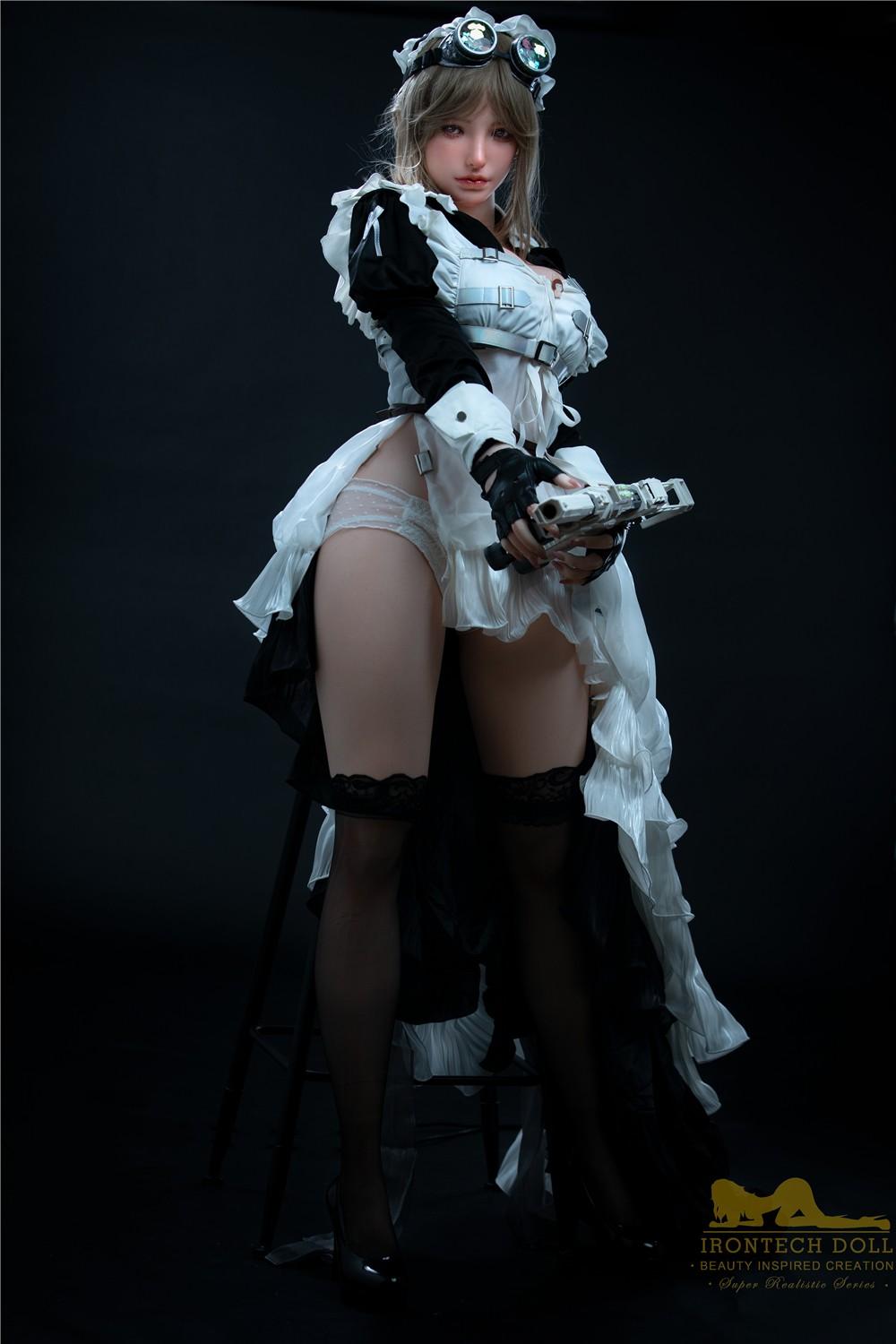 IronTech 165cm (5ft5') Anime Sexy Servant Perfect Silicone Love Doll - Chai