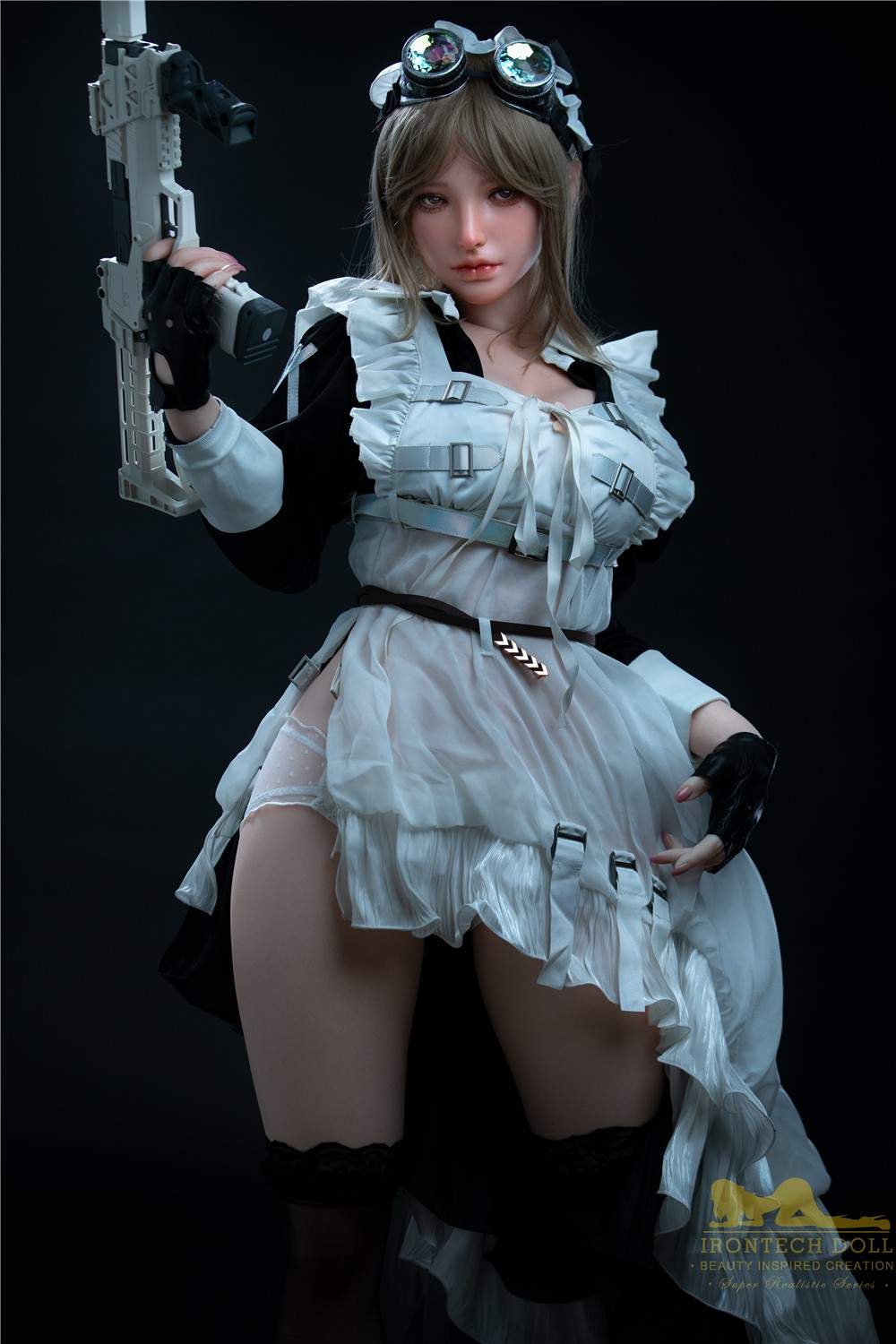 IronTech 165cm (5ft5') Anime Sexy Servant Perfect Silicone Love Doll - Chai
