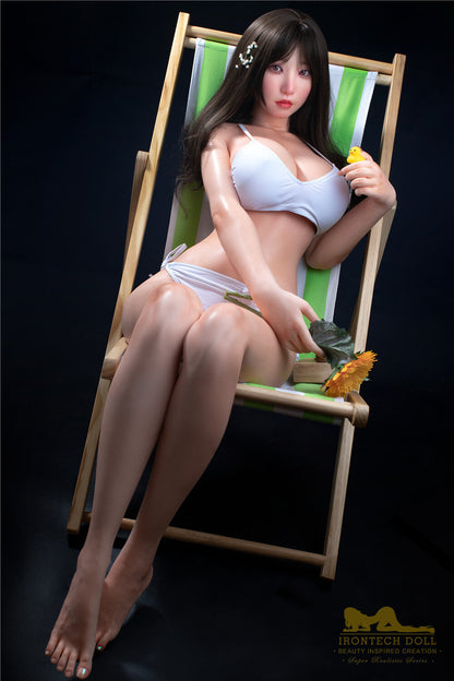 IronTech 165cm (5ft5") Sensual Japanese Silicone Sex Doll - Suki - In Stock | US Only