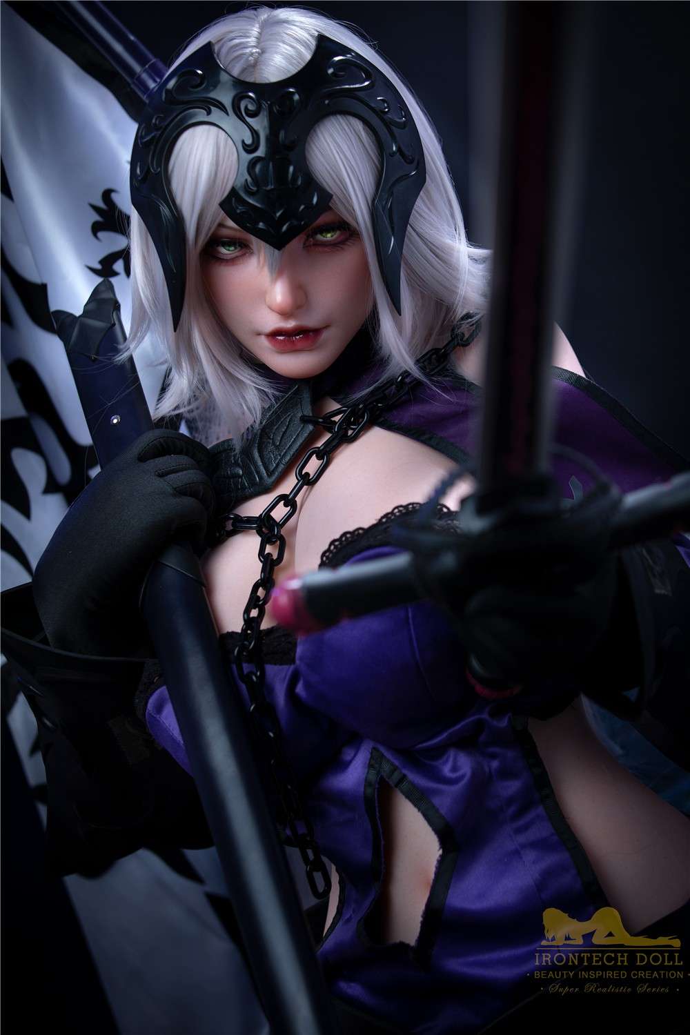 IronTech 165cm (5ft5’) Silicone Anime Sex Dolla - Eva