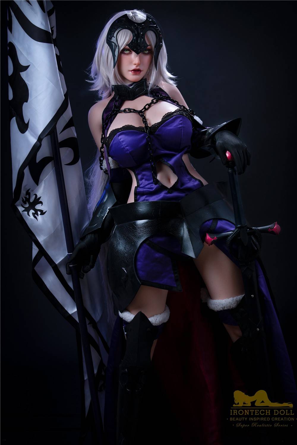 IronTech 165cm (5ft5’) Silicone Anime Sex Dolla - Eva