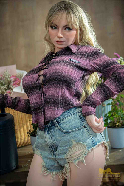 IronTech 165cm (5ft5’) Silicone Perfect Sex Doll - White Delight