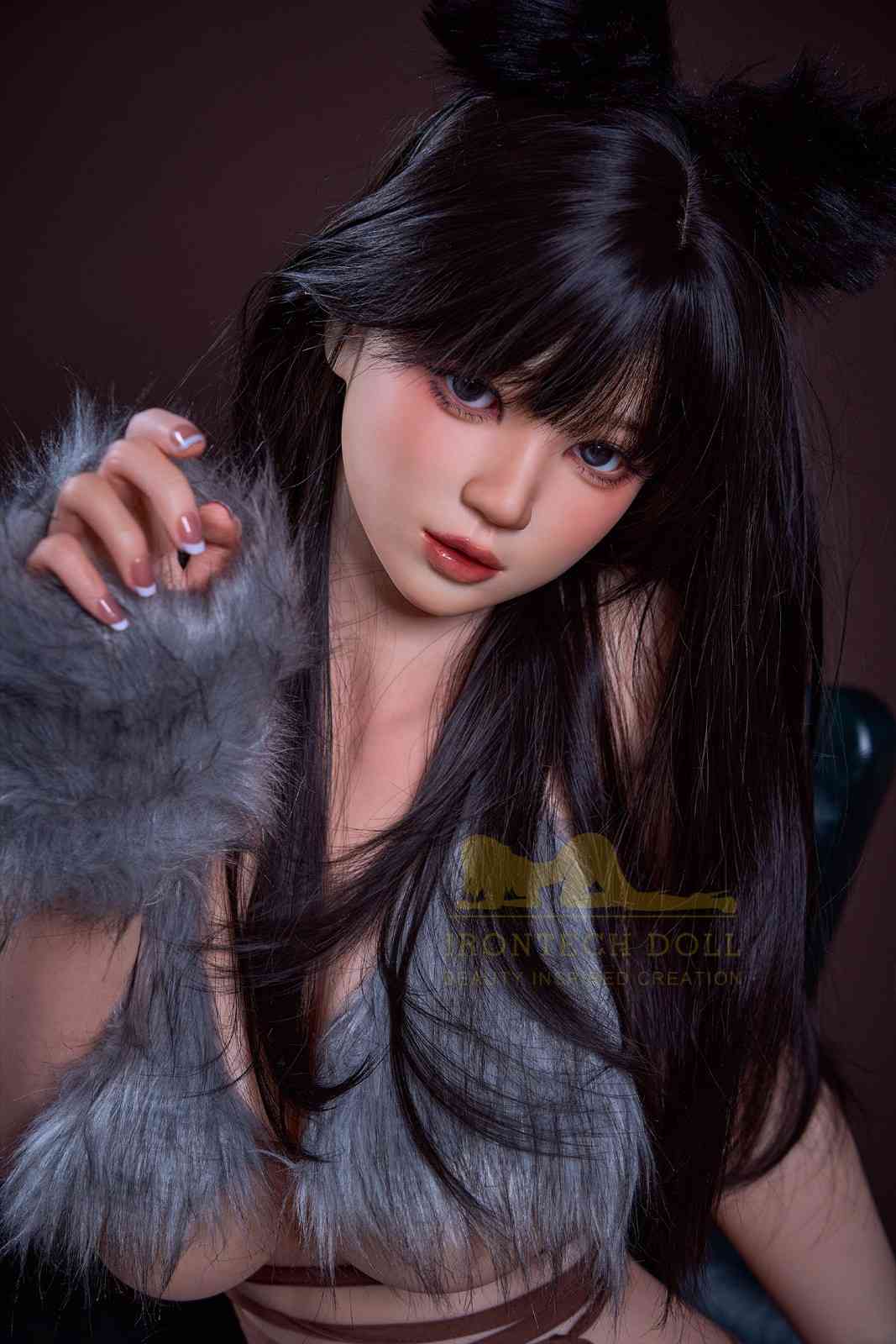 IronTech 165T (5ft5') Sexy Kitty Silicone Sex Doll - Asiana