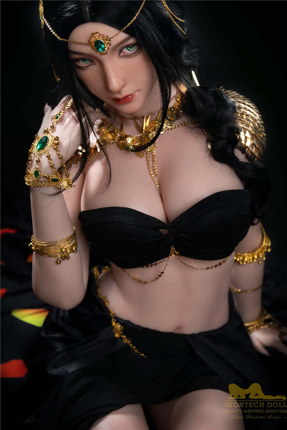IronTech 166cm (5ft5") Beauty Indian Silicone Sex Dolls - Kitty - In Stock | US Only
