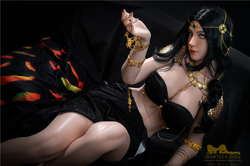 IronTech 166cm (5ft5") Beauty Indian Silicone Sex Dolls - Kitty - In Stock | US Only