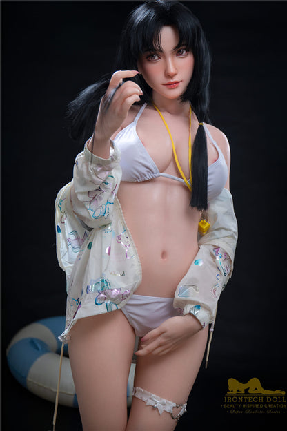 IronTech 166cm (5ft5") Cosplay Realistic Silicone Sex Dolls - Kitty - In Stock | US Only
