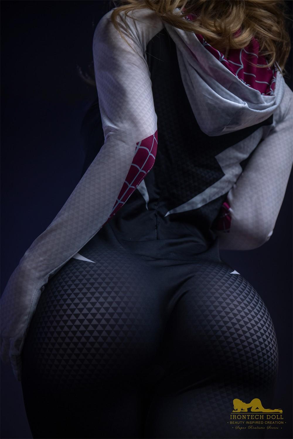 IronTech 167cm (5ft6') Sex Puppen Silicone Sex Doll with Round Butt - Lolu