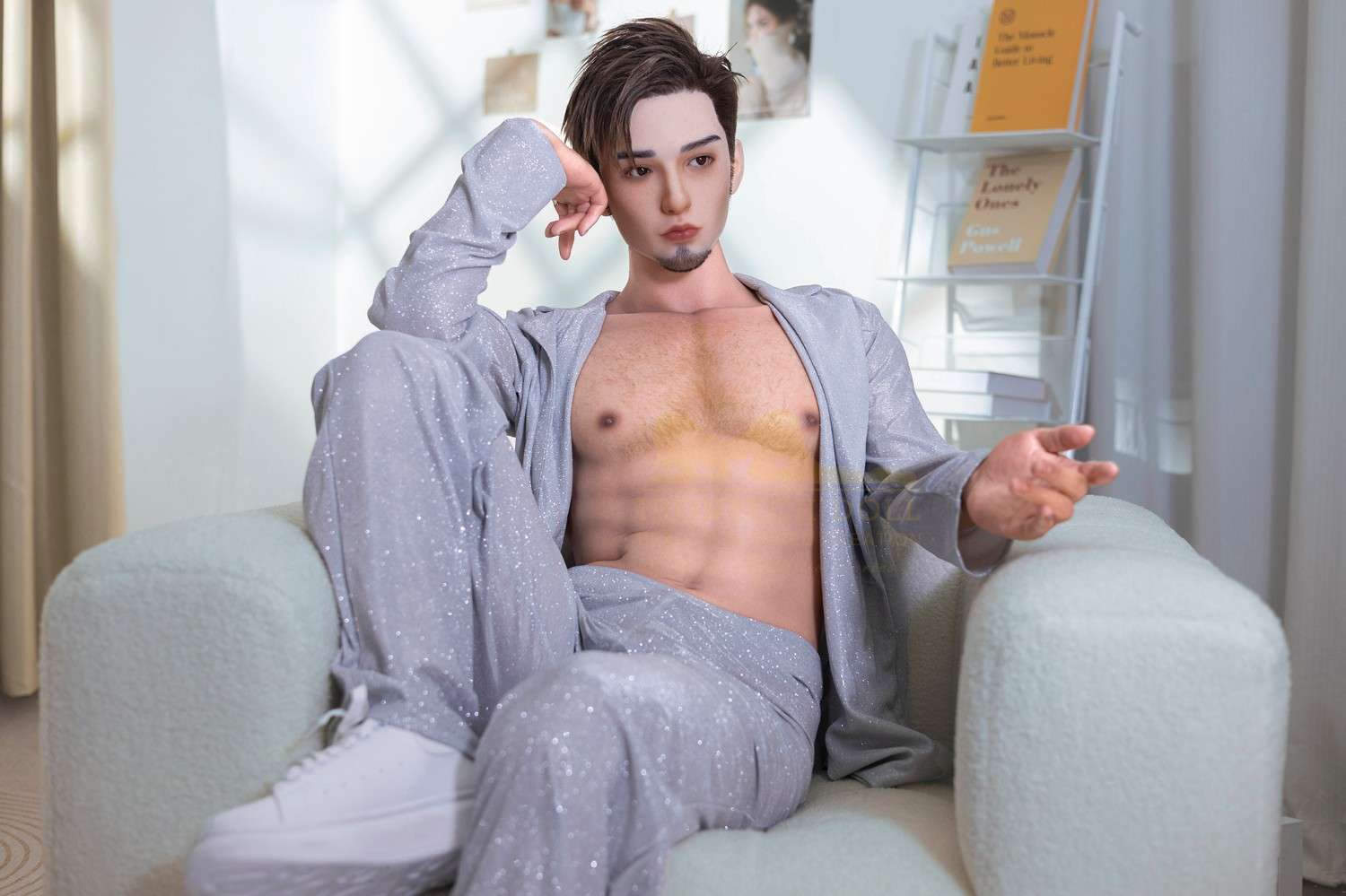 IronTech 170cm (5ft5") Elegant Young Full Size Silicone Male Sex Doll - Jonh