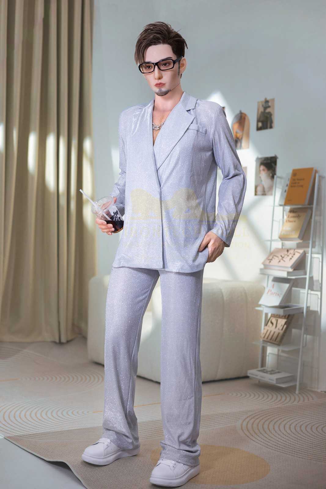 IronTech 170cm (5ft5") Elegant Young Full Size Silicone Male Sex Doll - Jonh