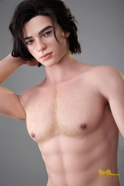 IronTech 170cm (5ft5") English Sex Doll – Tender & Lifelike Silicone Male Sex Doll - Lucas