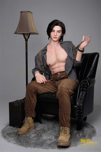 IronTech 170cm (5ft5") English Sex Doll – Tender & Lifelike Silicone Male Sex Doll - Lucas