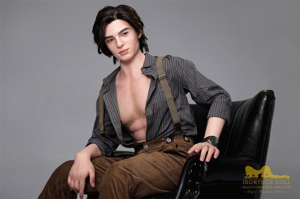 IronTech 170cm (5ft5") English Sex Doll – Tender & Lifelike Silicone Male Sex Doll - Lucas