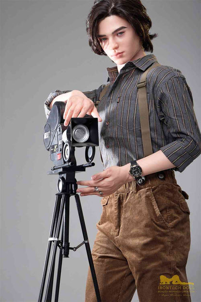 IronTech 170cm (5ft5") English Sex Doll – Tender & Lifelike Silicone Male Sex Doll - Lucas