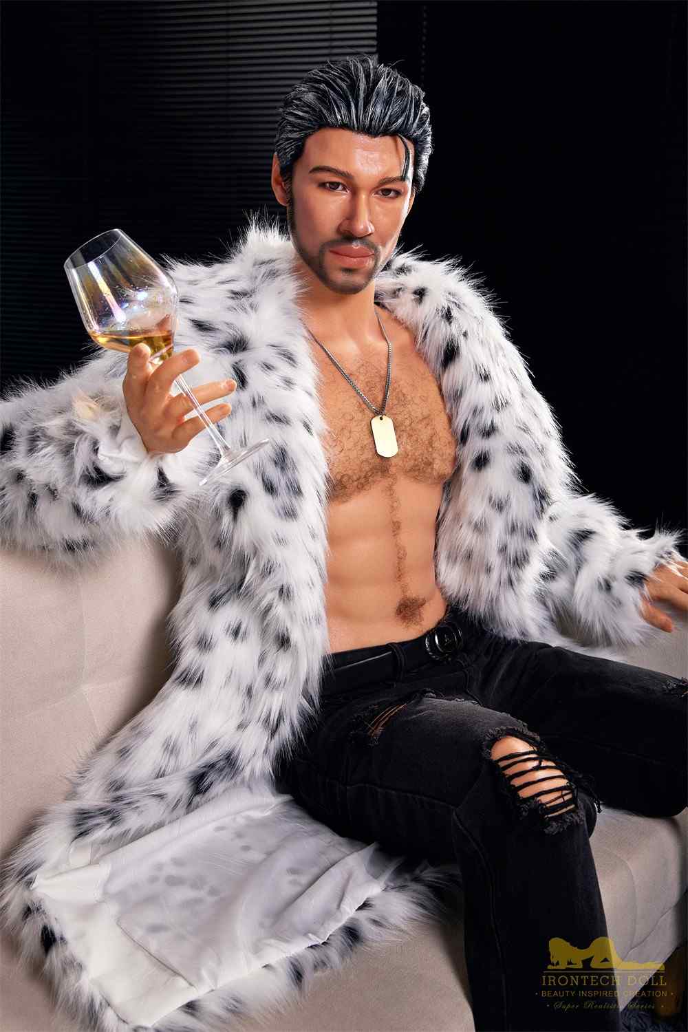IronTech 170cm (5ft5') Fantasy American Male Sex Doll – Luxury Silicone Companion - Bill