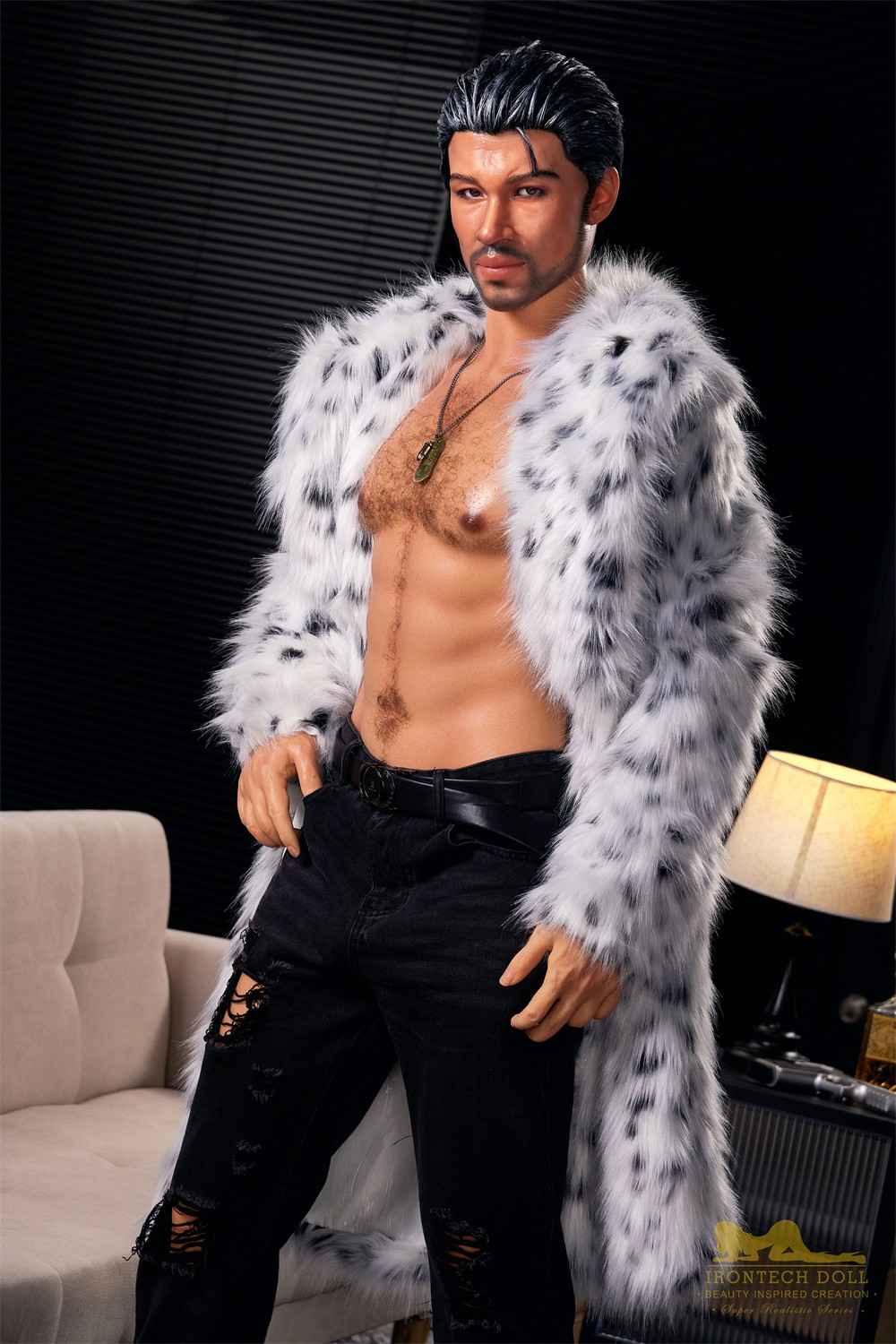 IronTech 170cm (5ft5') Fantasy American Male Sex Doll – Luxury Silicone Companion - Bill