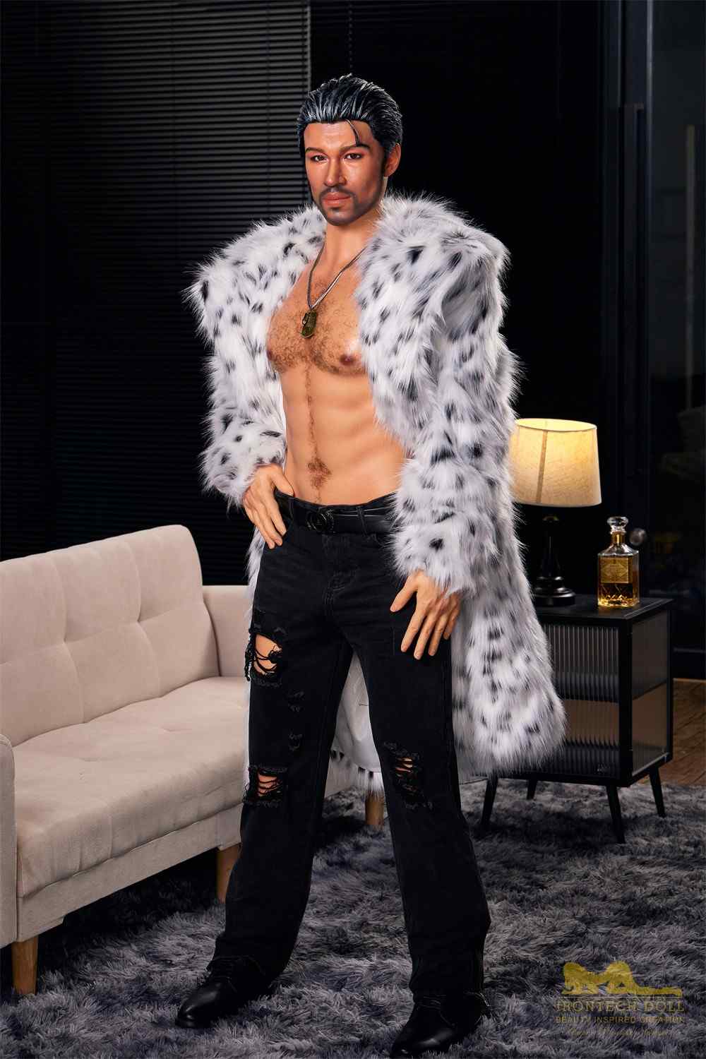 IronTech 170cm (5ft5') Fantasy American Male Sex Doll – Luxury Silicone Companion - Bill