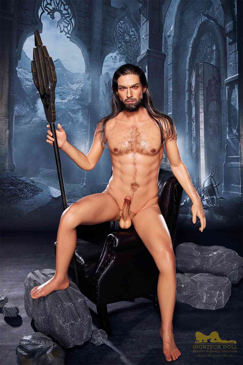 IronTech 170cm (5ft5') Muscular Cosplay Male Sex Doll - Thomas