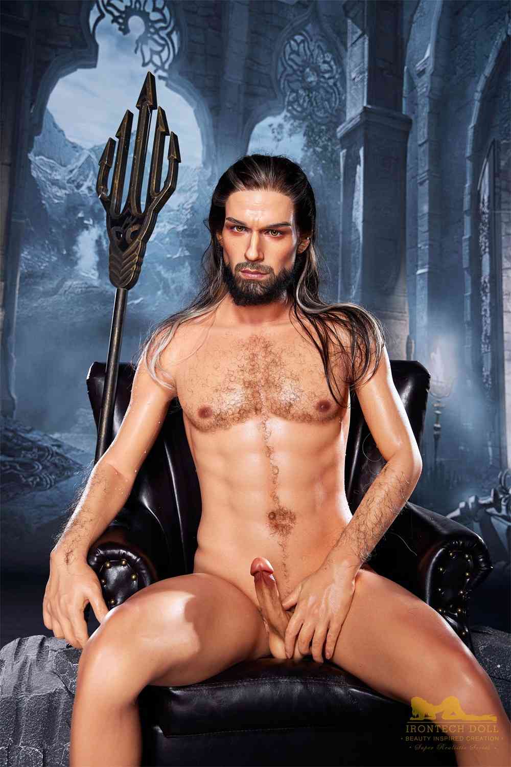 IronTech 170cm (5ft5') Muscular Cosplay Male Sex Doll - Thomas