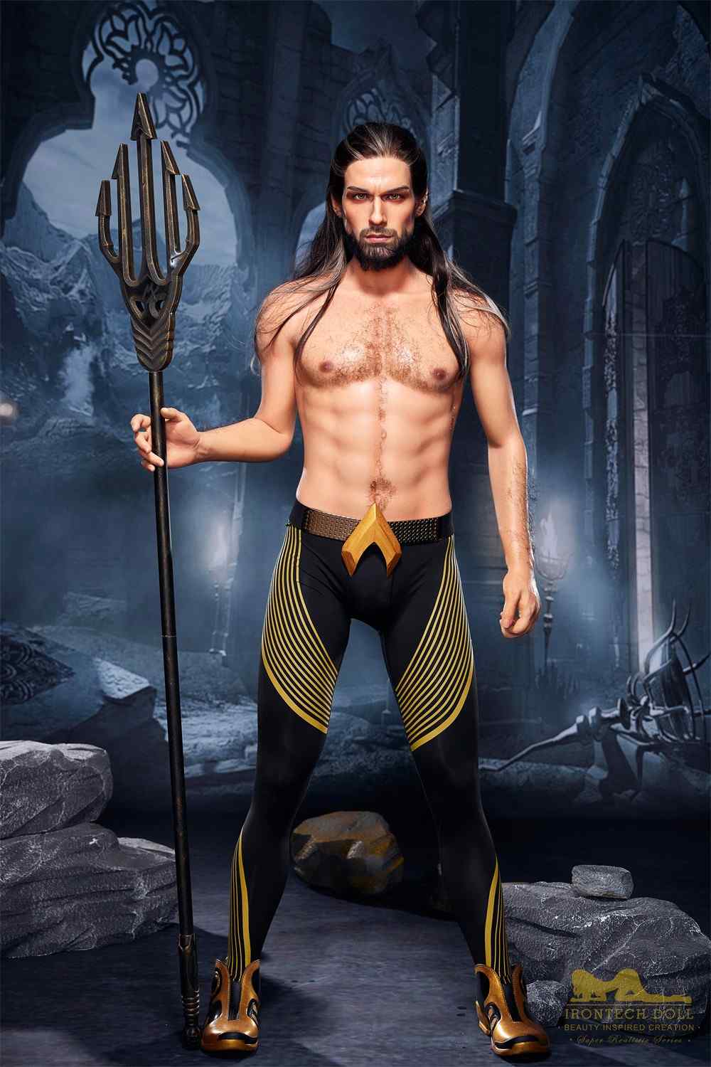 IronTech 170cm (5ft5') Muscular Cosplay Male Sex Doll - Thomas