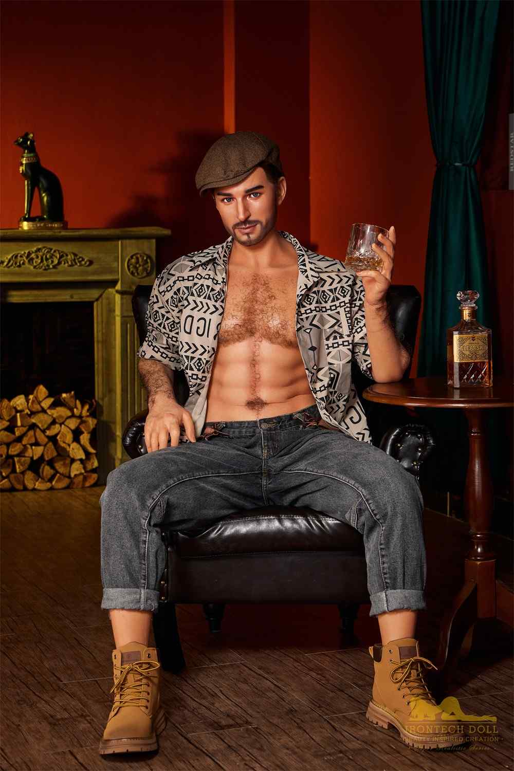 IronTech 170cm (5ft5') Sophisticated Gentleman with Muscular Build Male Sex Doll - George