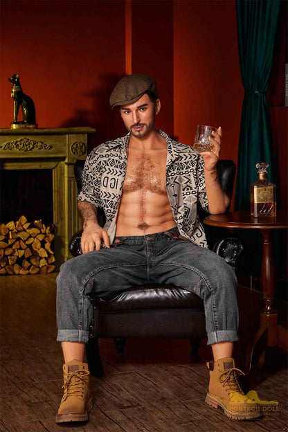 IronTech 170cm (5ft5') Sophisticated Gentleman with Muscular Build Male Sex Doll - George