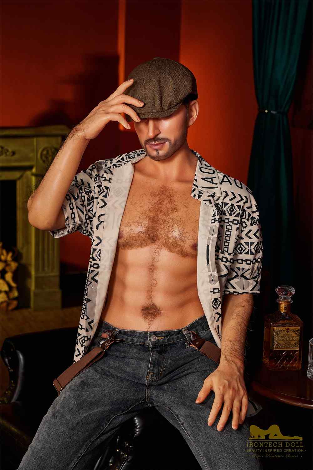 IronTech 170cm (5ft5') Sophisticated Gentleman with Muscular Build Male Sex Doll - George