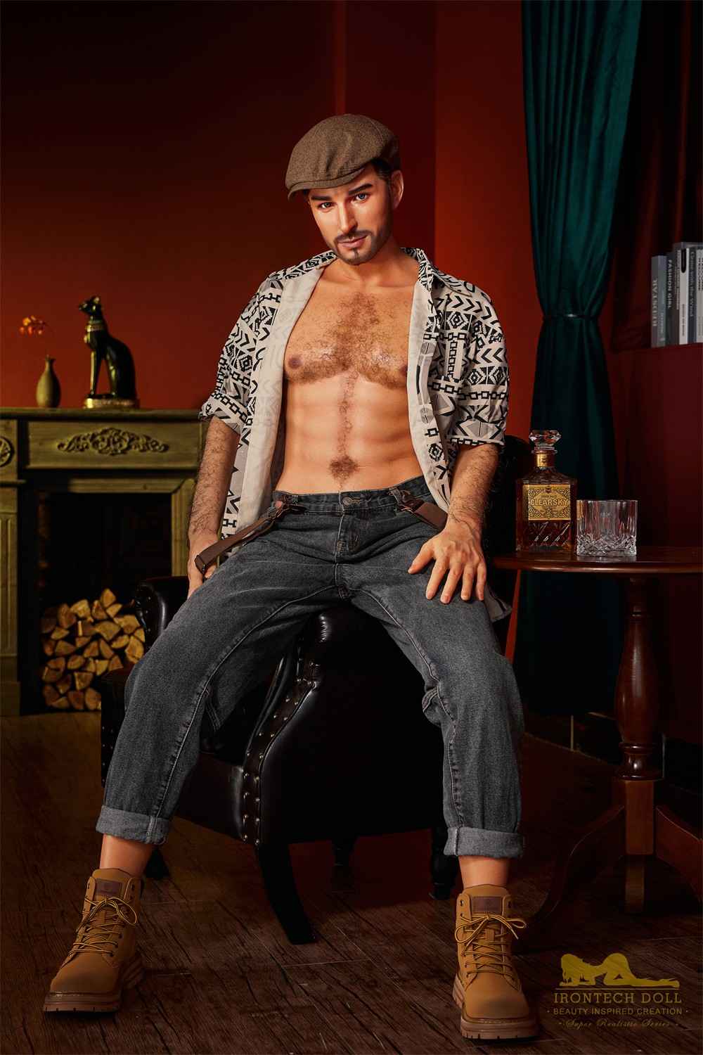 IronTech 170cm (5ft5') Sophisticated Gentleman with Muscular Build Male Sex Doll - George