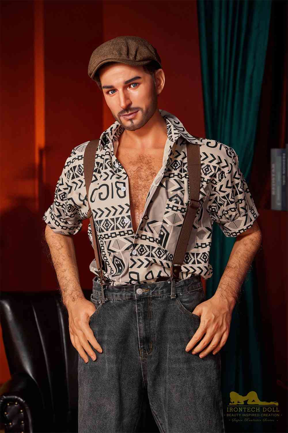 IronTech 170cm (5ft5') Sophisticated Gentleman with Muscular Build Male Sex Doll - George