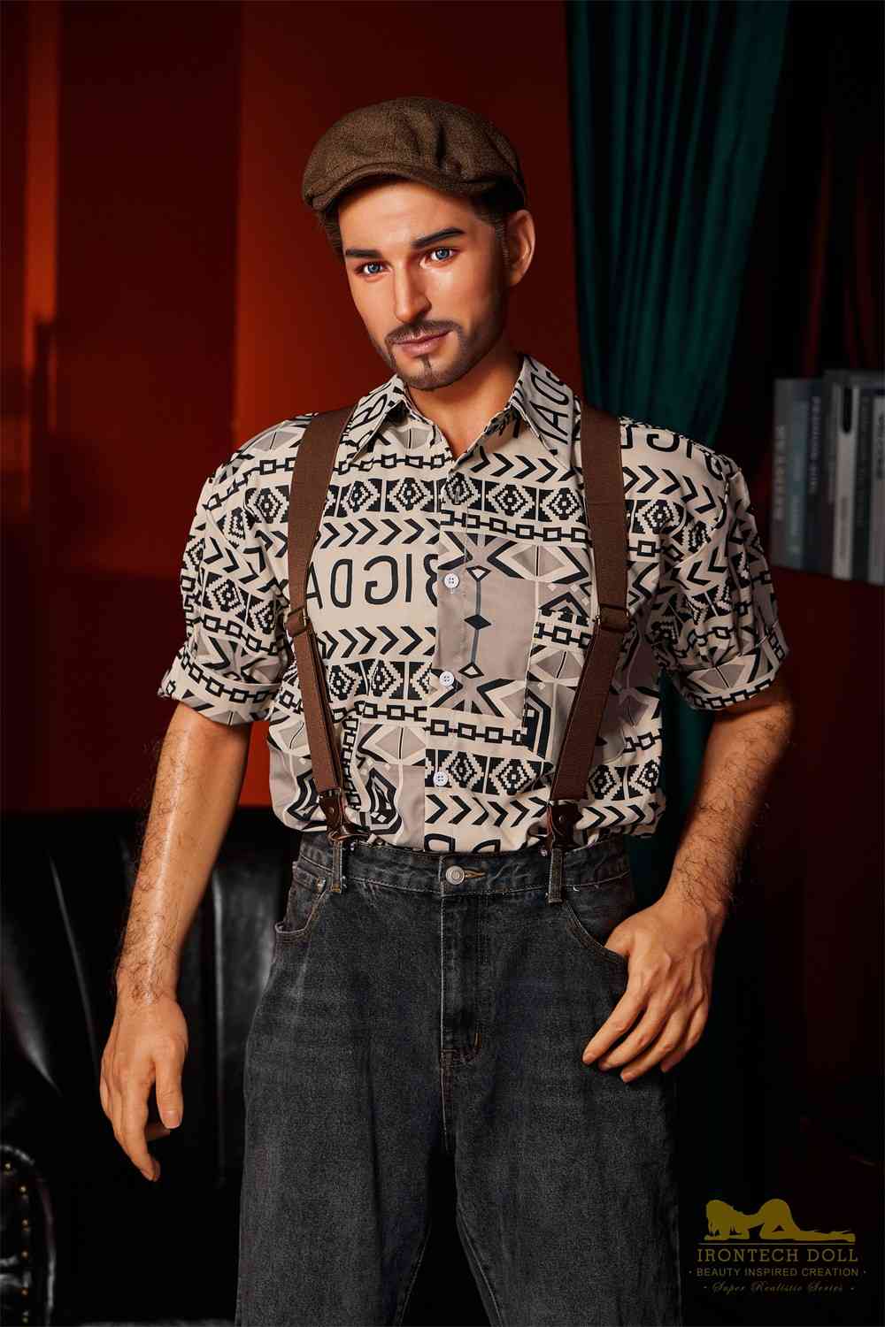 IronTech 170cm (5ft5') Sophisticated Gentleman with Muscular Build Male Sex Doll - George