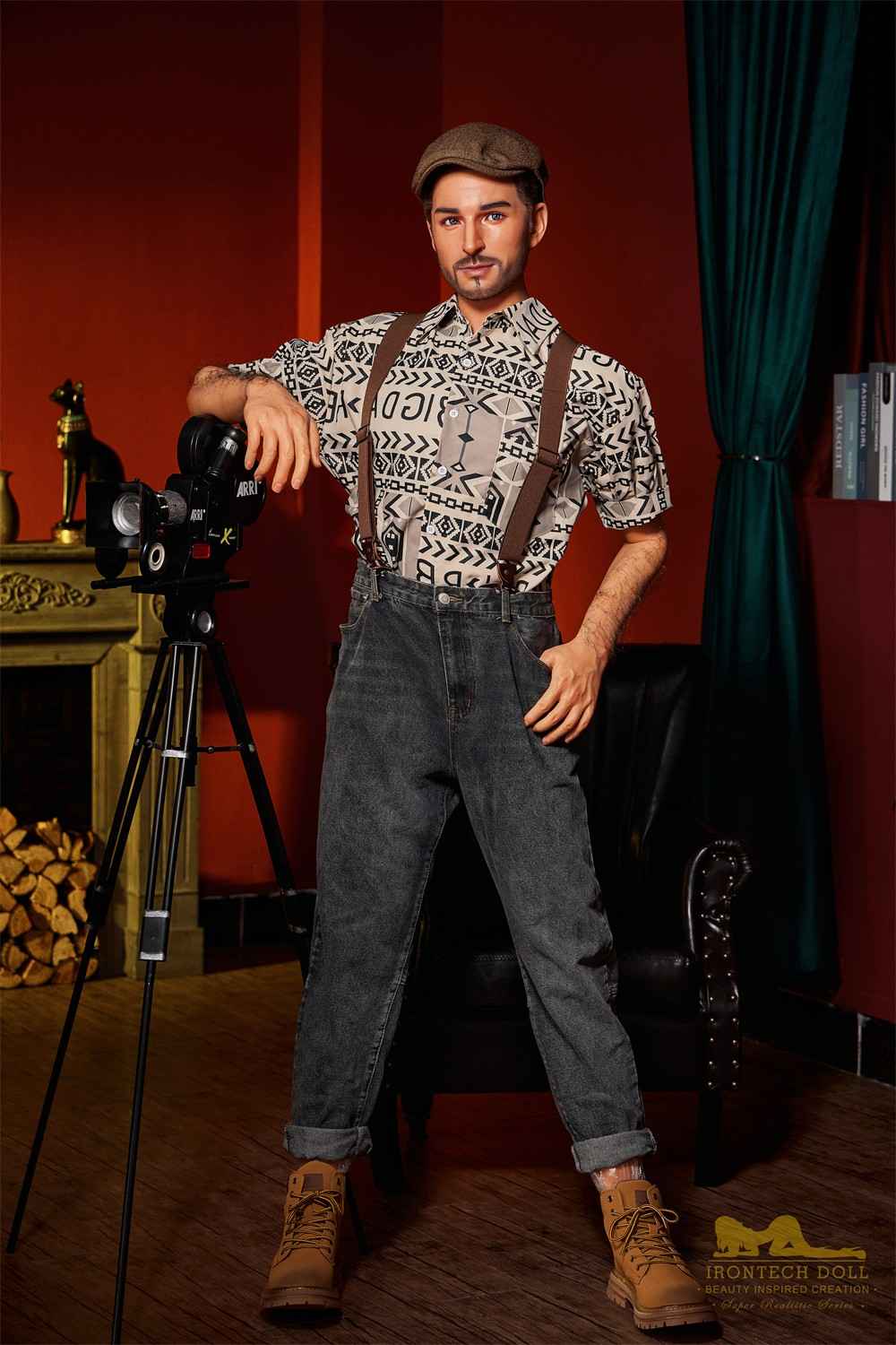 IronTech 170cm (5ft5') Sophisticated Gentleman with Muscular Build Male Sex Doll - George