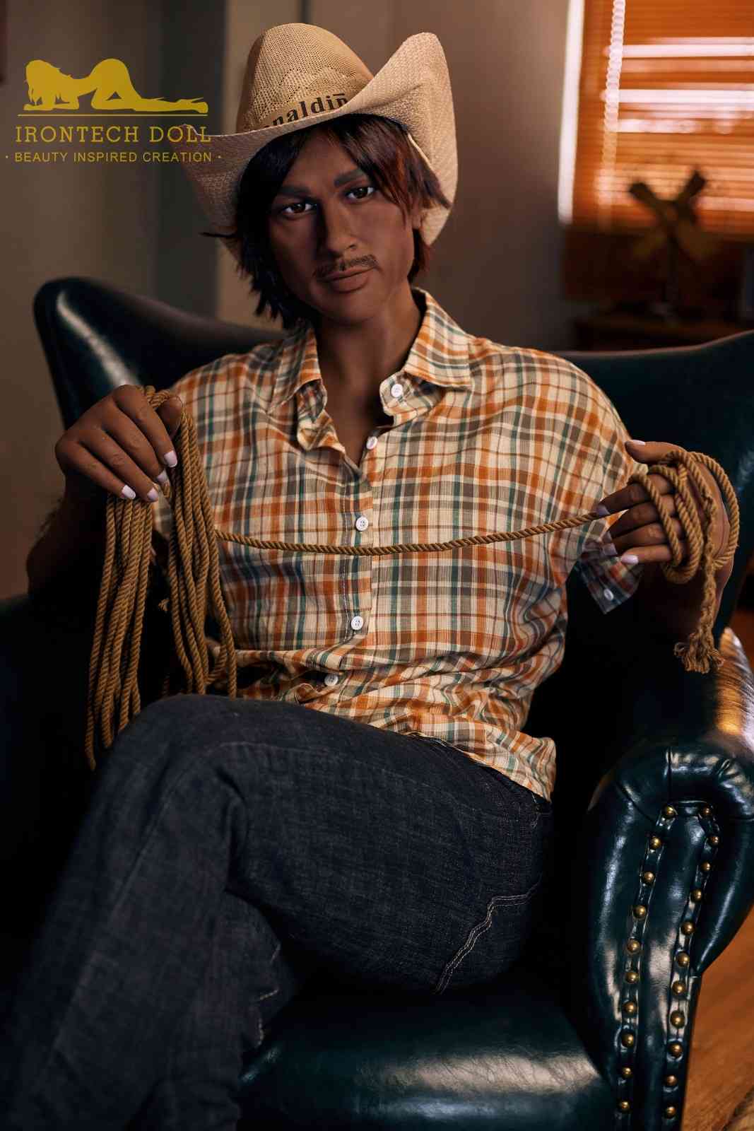 IronTech 175cm (5ft9') Country Boy Male Sex Doll - Lean